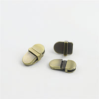 Suitcase Mortise Duck Tongue Lock Round Head Release Shackle