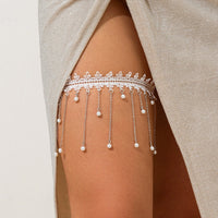 Sexy Elegant Lace Elastic Thigh Leg Chain For Women