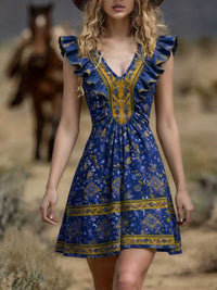 Trendy On-trend Printed Womens Dress