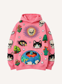 THe Lady's Quirky Personality-themed Pullover Jacket