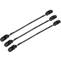 35mm Fishing Hat Elastic Lanyard Windproof Double-headed Clip Spring Telescopic Rope
