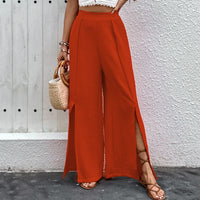 Summer Commuter Casual High-Waist Wide-Leg Pants For Women