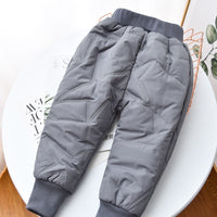 Girls' Four-layered Thickened Cotton Pants Winter Wear