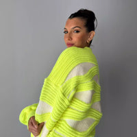 Knitted Bottoming Shirt Round Neck Pullover Top