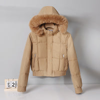 Short Cotton-padded Parka In Hong Kong And Korean Styles For Winter