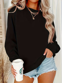 Casual Long Sleeve Sweatshirt Women's Clothing