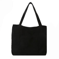 Corduroy Cloth Versatile Large Capacity Shoulder Bag Literary Handbag