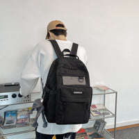 High School Students All Match Large Capacity Multi Layer Backpack