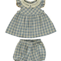 Girls' Cute Short Sleeve Suit Dress