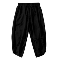 Men's Casual Sun Moon Creative Digital Printing Cropped Pants