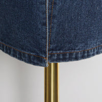 Women's Irregular Washed Denim Skirt