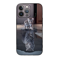 Phone Case Animal Soft Shell Tiger Owl Lion