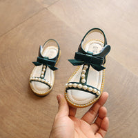 Girls' Summer New Princess Pearl Sandals