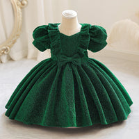 Baby Dress For One Year Old Children's Princess Dress Western Style Puffy