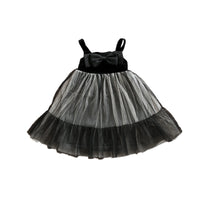 Children's Girl Bow-knot Yarn Padded Dress