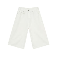 Horn Denim Cropped Pants Men