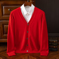 Versatile Casual Solid Color Coat Top Long Sleeve Loose Sweater