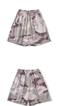 American Mesh Full Printed Below The Knee Shorts For Men
