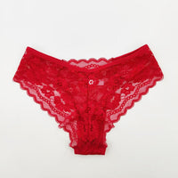 Sexy Lace Panties With A Unique Hollowed-out Floral Design