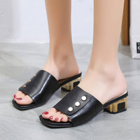 Womens Fashion Wedge Slippers