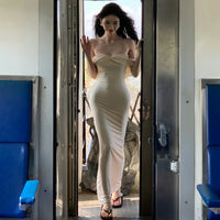 High-waisted Slimming Bodycon Dress For Women
