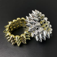 Punk-studded Niche-design Vintage Fashion Wide Bracelet