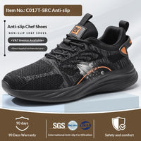 Spring Non-Slip, Oil-Resistant, Comfortable Chef Work Shoes