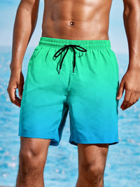 Fashion Gradient Color 3D Digital Printing Men