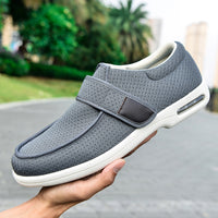 Elderly With Velcro Closure And Wide Opening Square-dancing Shoes For Moms