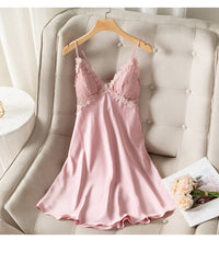 Nightdress High-quality Back Straps Cross Air-conditioned Room Loungewear