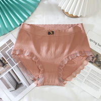 Hip-lifting Comfortable Breathable Bow Cotton Crotch Court Briefs