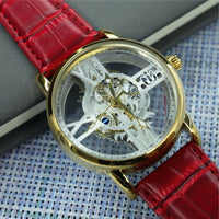 New Hollowed-out See-through Industrial-mechanical-style Sports Watch For Men