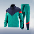 Trend Casual Two-piece Suit Long Sleeve Trousers Suit