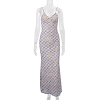 Fashionable Chic Slim-Fit Floral Slip Dress For Women