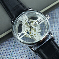 New Hollowed-out See-through Industrial-mechanical-style Sports Watch For Men