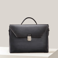 Handmade Vintage Crossbody Flap Business Bag