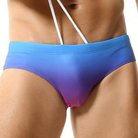 Men's Fashion Personality Triangle Beach Swim Trunks