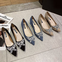 High Heels Design Sense Niche Temperament Elegant Thick Heel