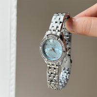 Daisy-shaped Round Dial With Diamond Embellishments For A Premium, High-end Look