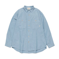 Retro Cotton Long-sleeved Shirt Spring High Street Loose Couple Shirt