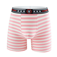 Men's Cotton Boxer Strip Low Waist Panties