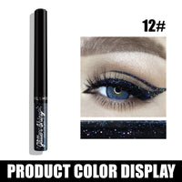 Quick Drying 12 Color Eyeliner Liquid