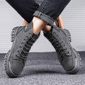 New Style Men's Shoes Fashion High Top Martin Boots
