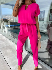 Casual Suit Independent Station Fashion Solid Color Jumpsuit