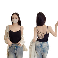 Spider Web Beauty Back Small With Braces And Breast Pad One-piece Vest