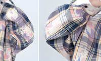 Embroidered Tie-dyed Long-sleeved Shirt Men's And Women's Coats