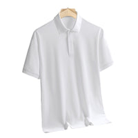 Lapel Half Sleeve Dad's Business Casual Clothes
