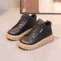 Elevator Shoes Platform Martin Boots