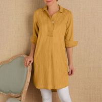 Women's Long-sleeve V-neck Shirt