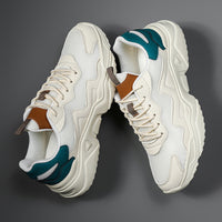 Couple Mesh Breathable Clunky Sneakers Plus Size
